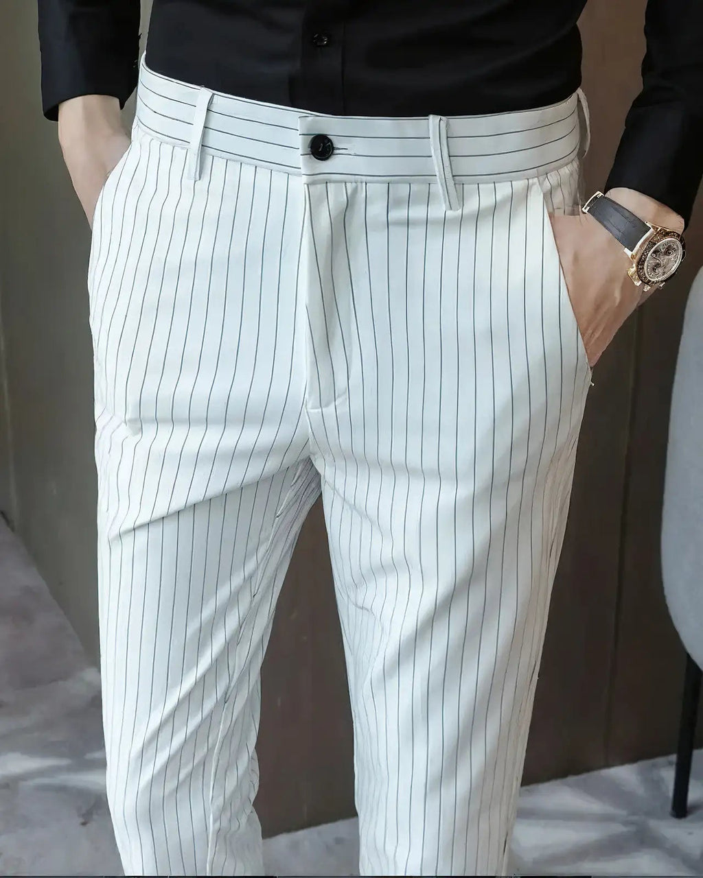 Pantalón de raya diplomática Executive - LOVRA DESIGN