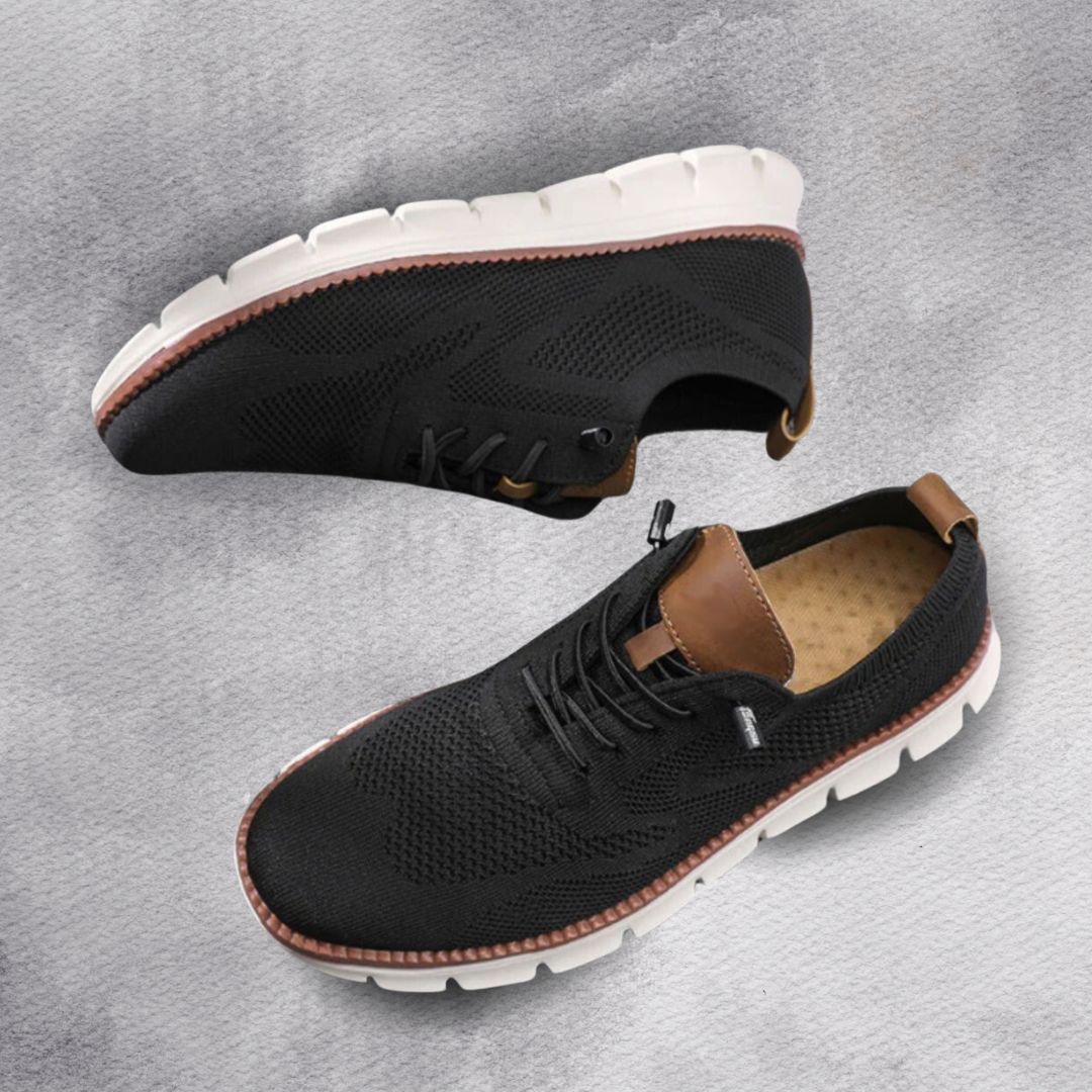 Zapato Híbrido BIARRITZ – Knit & Leather Edition