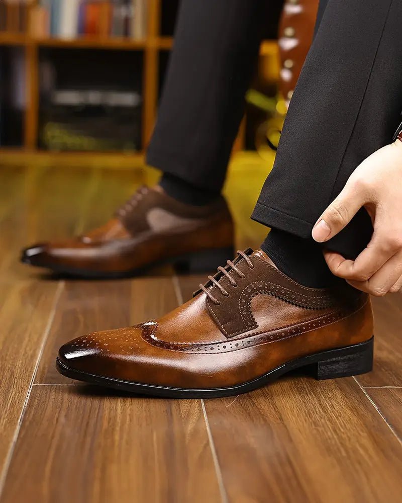 Zapatos Oxford brogue Castillon - LOVRA DESIGN