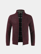 Chaqueta de punto con cremallera Harper - LOVRA DESIGN