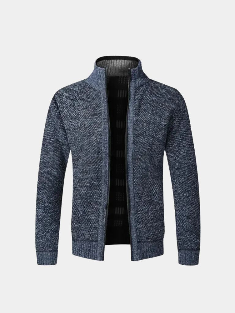 Chaqueta de punto con cremallera Harper - LOVRA DESIGN