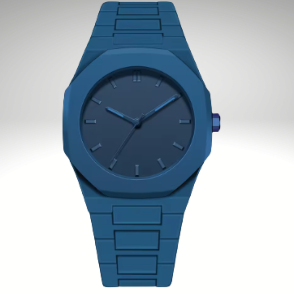 2x1 KRONOS Watch – Black Polycarbonate Edition