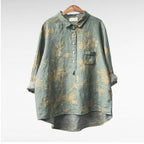 Artistic Bloom Floral Blouse