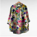 Blusa Floral Artistic Bloom