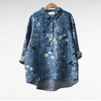 Artistic Bloom Floral Blouse