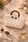 Natural Shell Chic Handbag