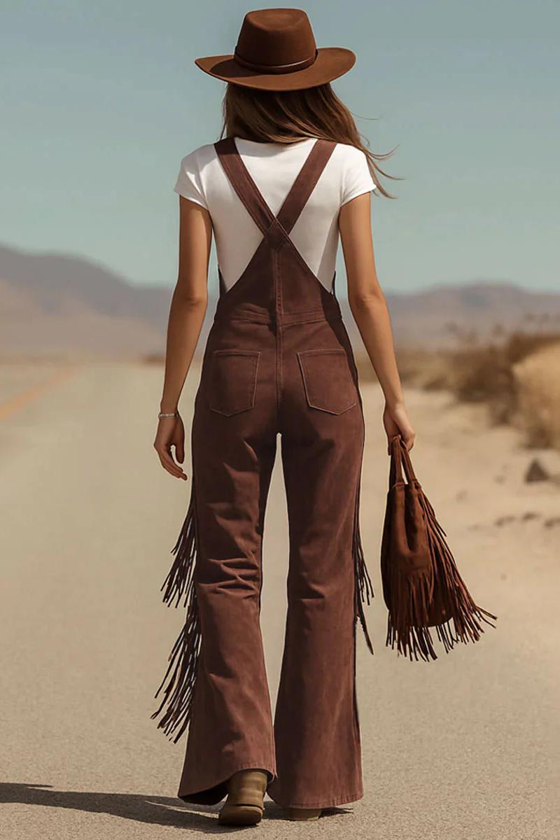 Mono Boho de Micro-Ante con Flecos