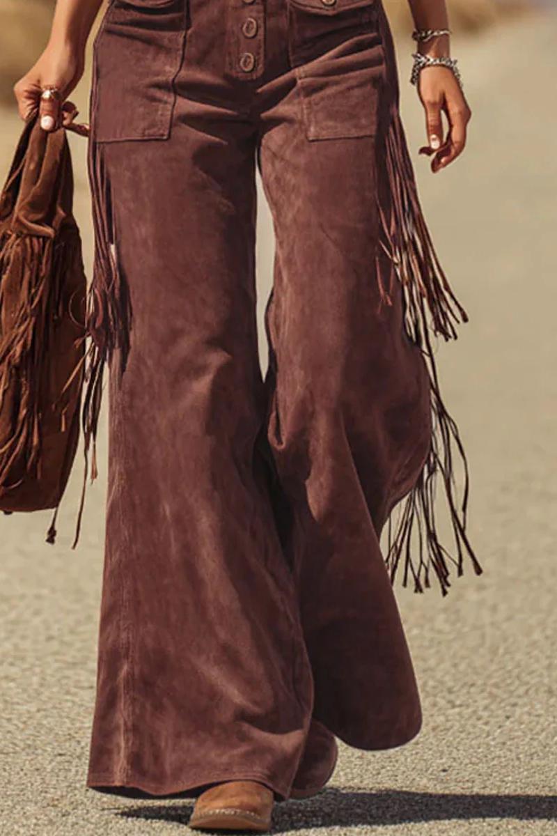 Mono Boho de Micro-Ante con Flecos