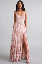 Vestido boho fluido romántico
