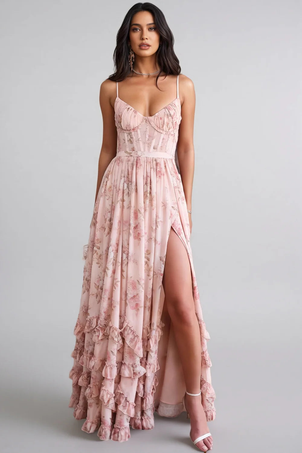 Vestido boho fluido romántico