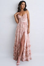 Vestido boho fluido romántico
