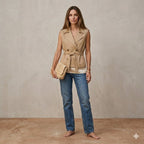 Urban Trench Beige Vest
