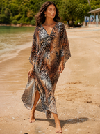Light, flowing and statement-making Tulum Caftan.