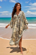 Light, flowing and statement-making Tulum Caftan.