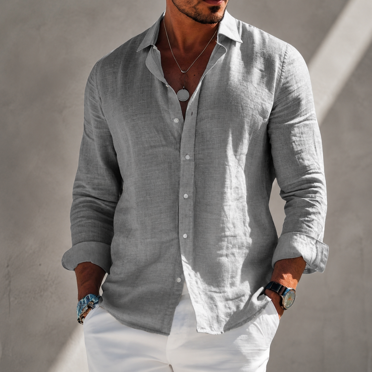Camisa Santorini Ligereza y estilo para el verano