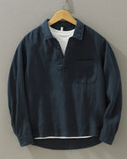AMALFI Linen and Cotton Blend Shirt