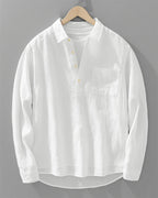 AMALFI Linen and Cotton Blend Shirt