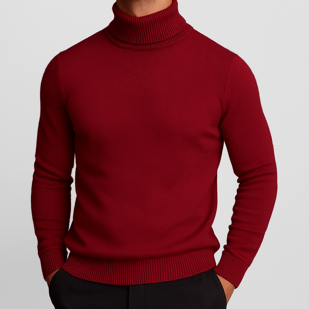 Maglione a Collo Alto Classico