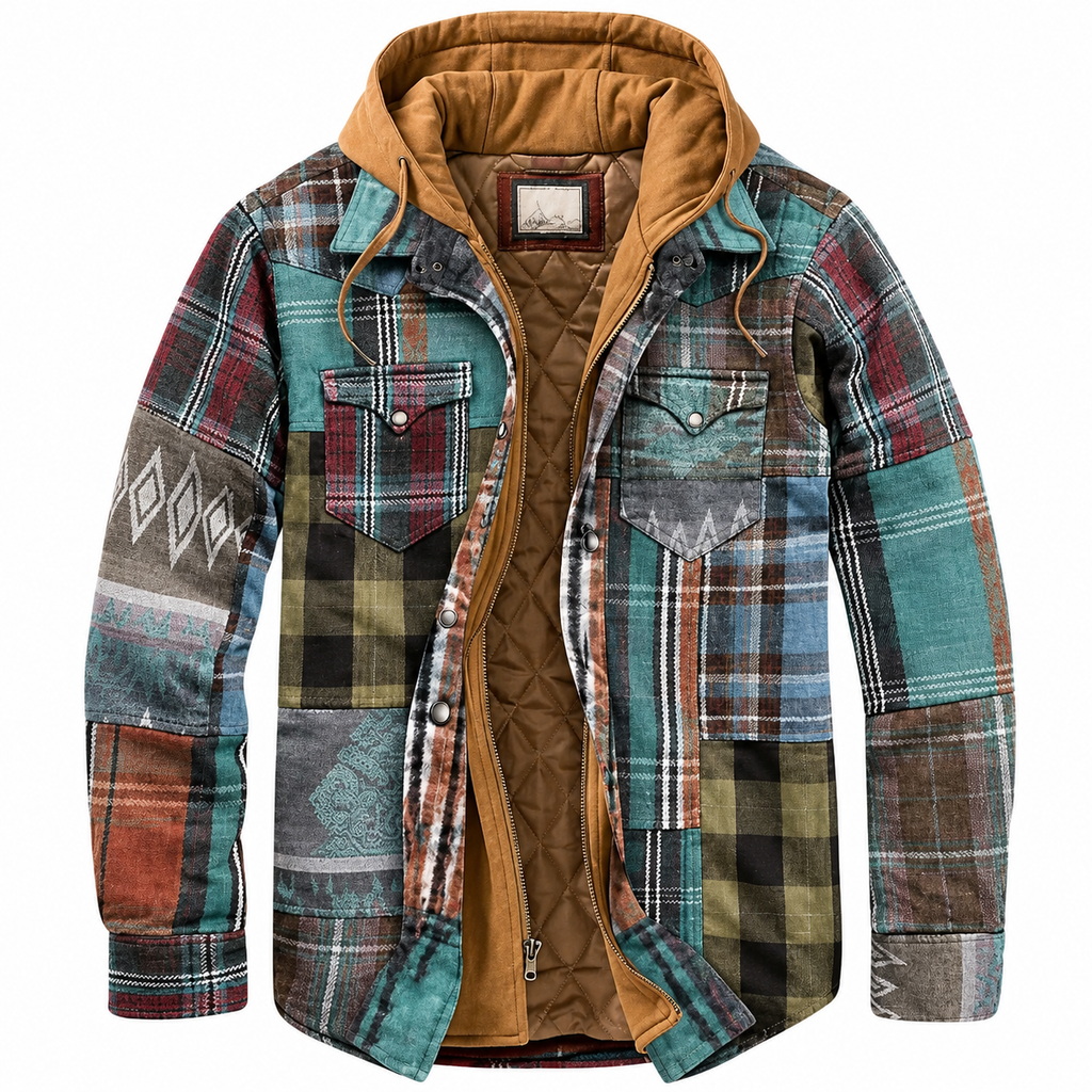 Chaqueta Urbana de Cuadros