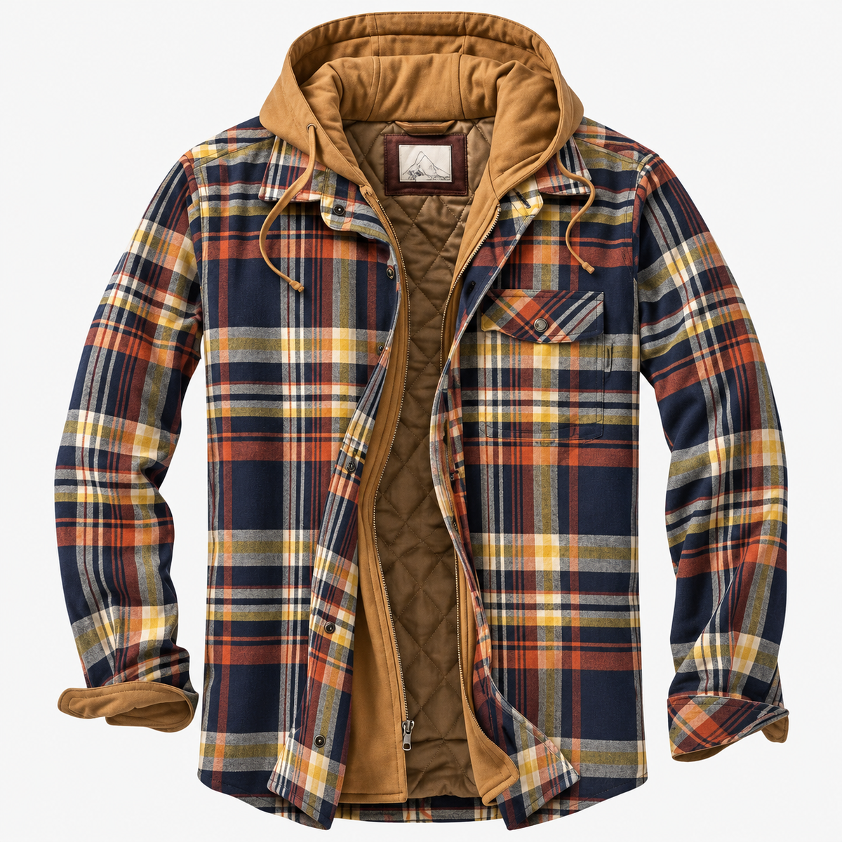 Chaqueta Urbana de Cuadros