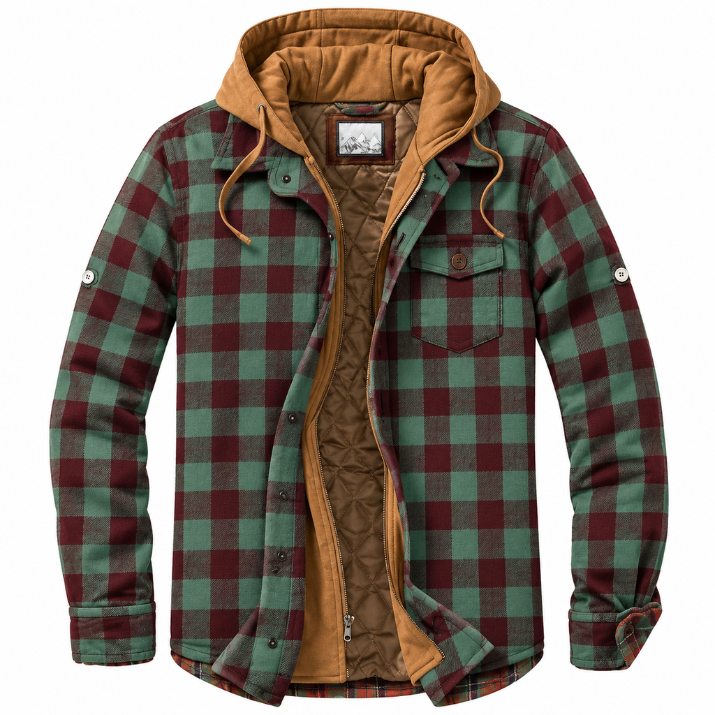 Chaqueta Urbana de Cuadros