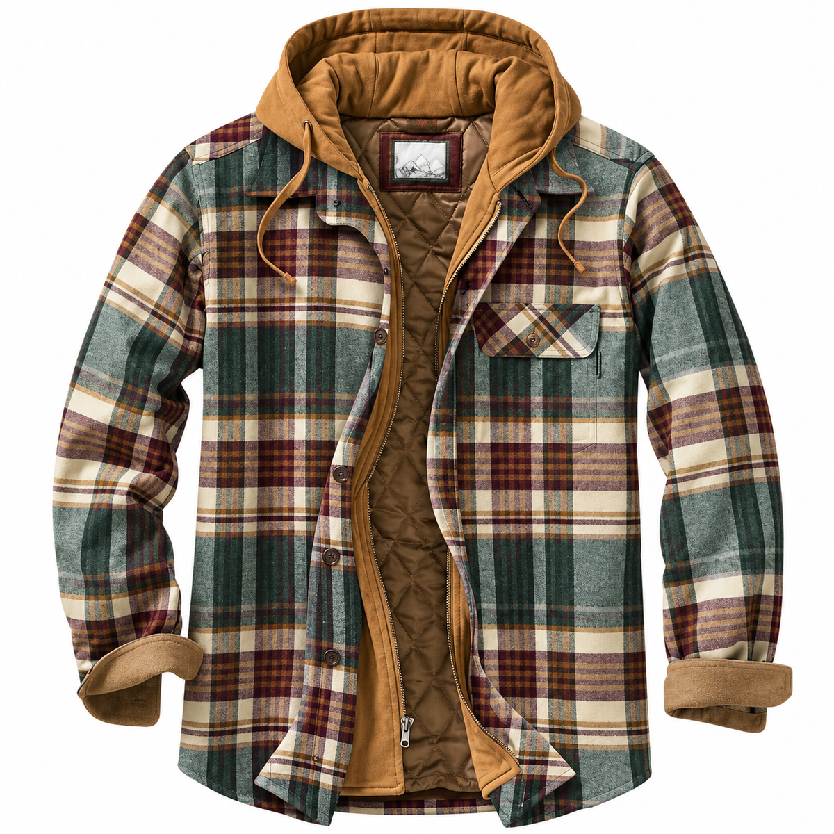 Chaqueta Urbana de Cuadros