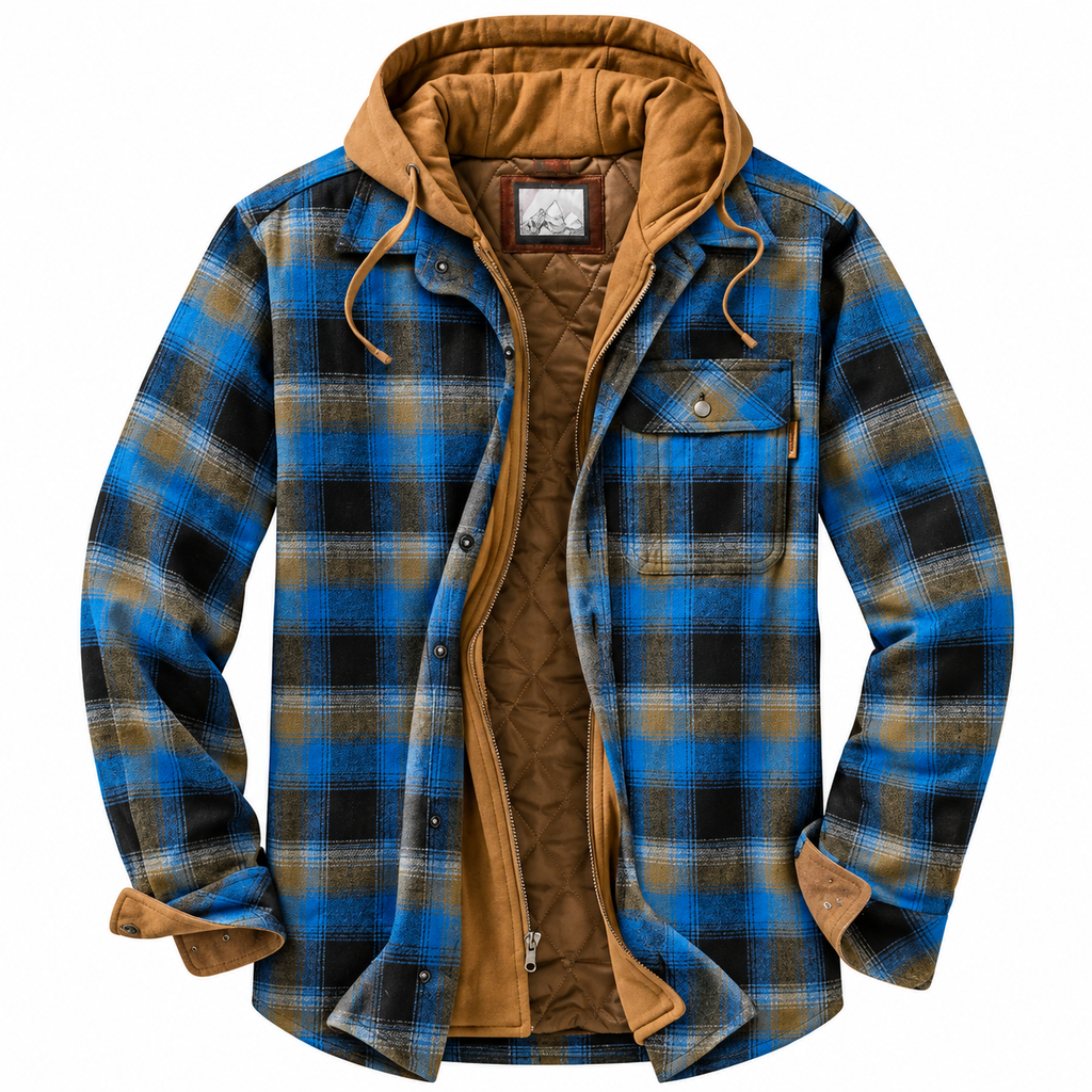 Chaqueta Urbana de Cuadros