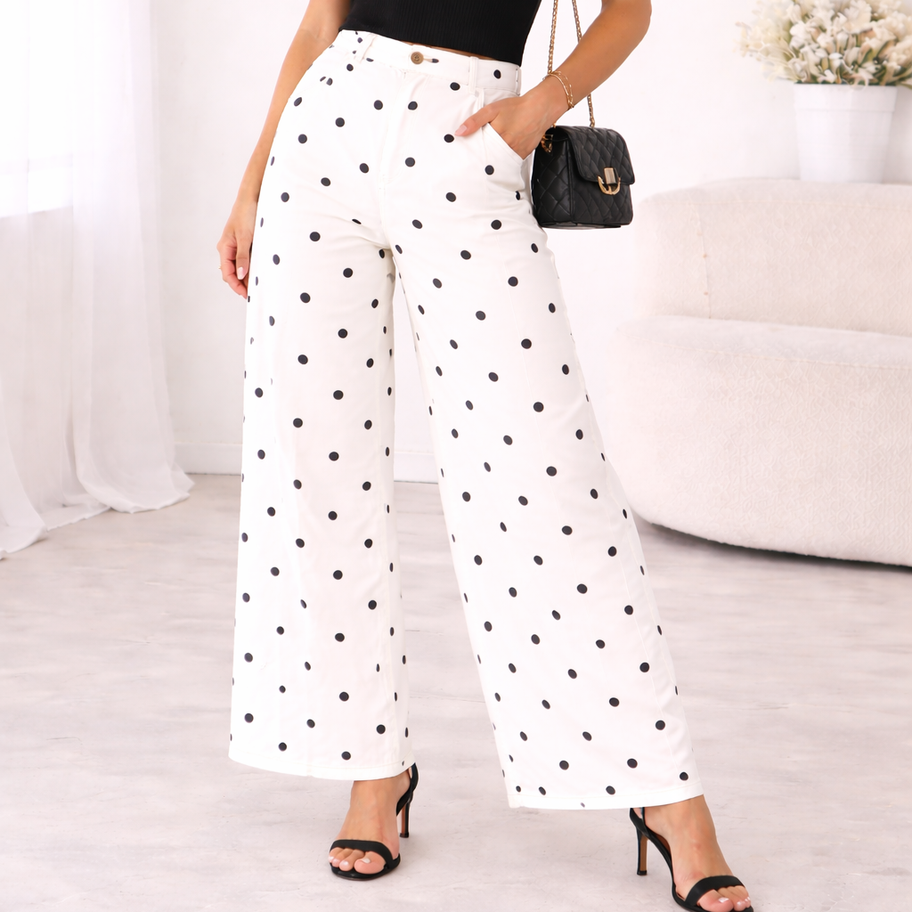 Pantalón denin Dots Flow