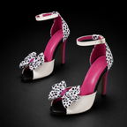 Vivienne Bow Stiletto Sandals