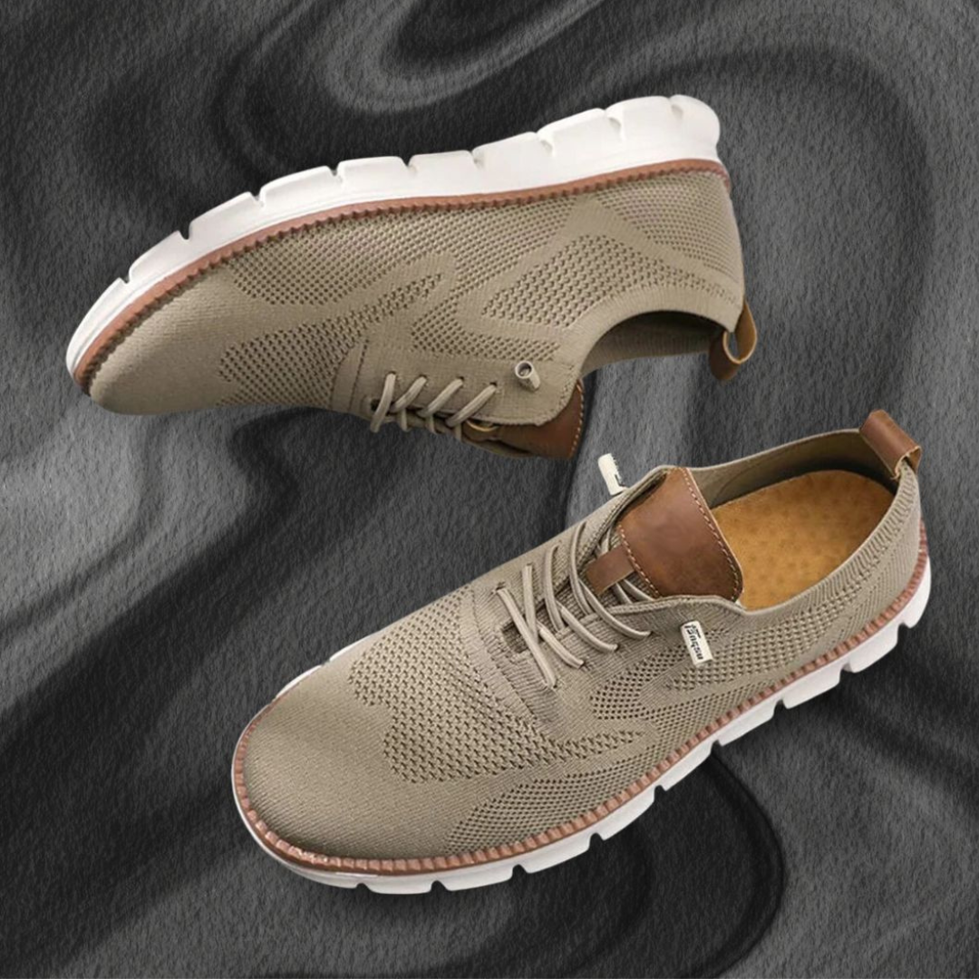 Zapato Híbrido BIARRITZ – Knit & Leather Edition