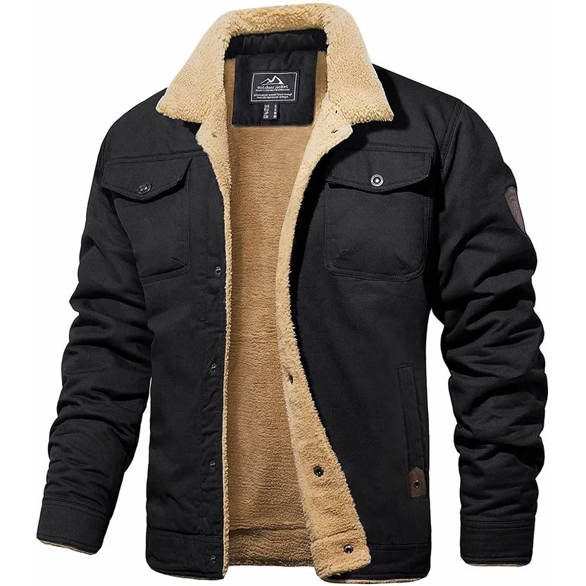 Castell | Varm och elegant bomberjacka