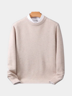 Pull à col rond en maille douce