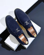 Mocasines de ante con hebilla - LOVRA DESIGN