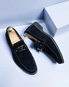 Mocasines de ante con hebilla - LOVRA DESIGN