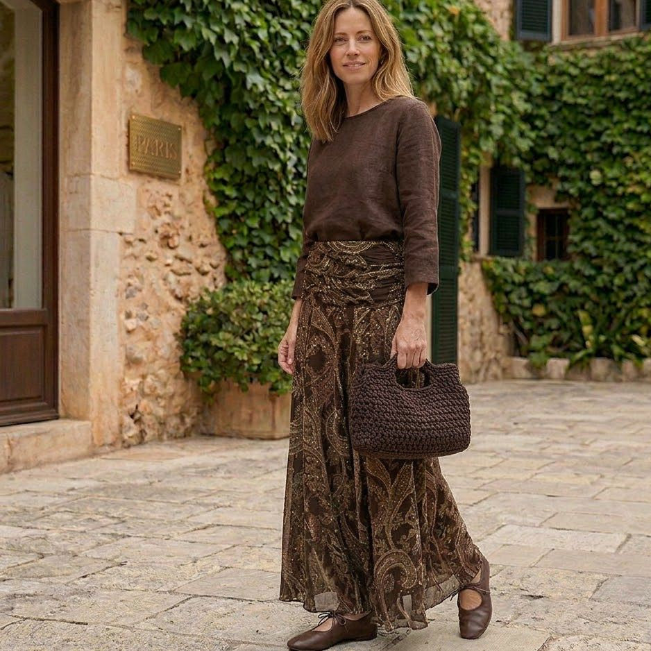 Falda Boho Elegance Flow