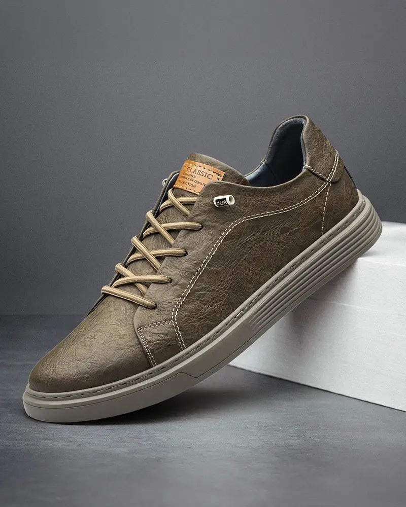 Zapatillas de piel auténtica Napoli - LOVRA DESIGN