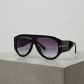 Bold Amber Retro Glasses
