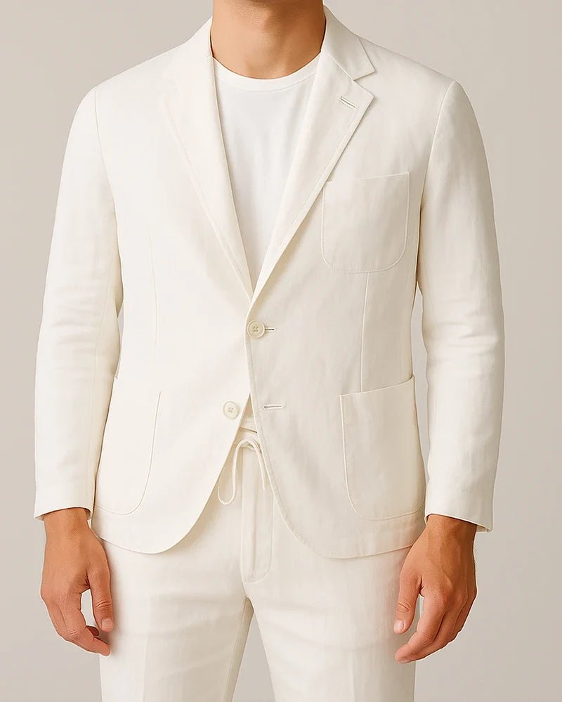 Traje de lino relajado Lorenzo - LOVRA DESIGN