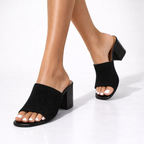 Sandalias Helena Comodidad y elegancia con tacón de bloque