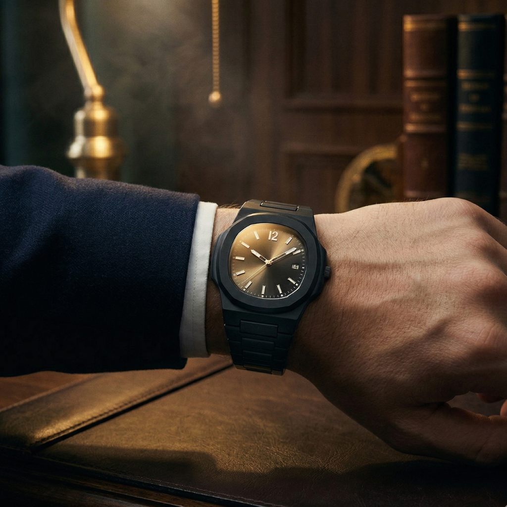 Reloj METROPOL – Stealth Black Edition