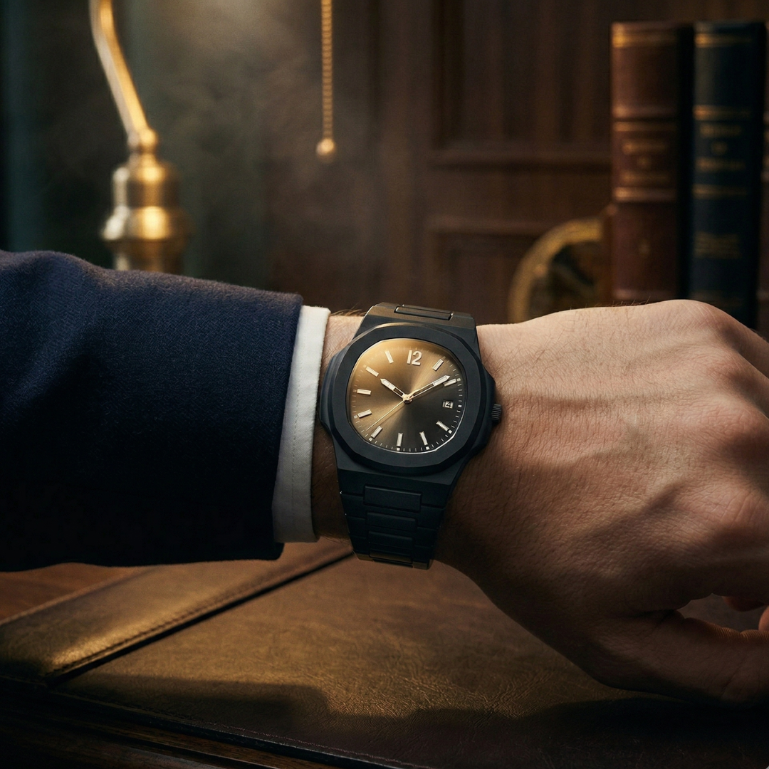 Reloj METROPOL – Stealth Black Edition