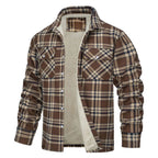 Chaqueta Abrigada de Cuadros