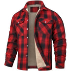Chaqueta Abrigada de Cuadros