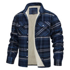 Chaqueta Abrigada de Cuadros