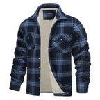 Chaqueta Abrigada de Cuadros