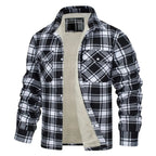 Chaqueta Abrigada de Cuadros