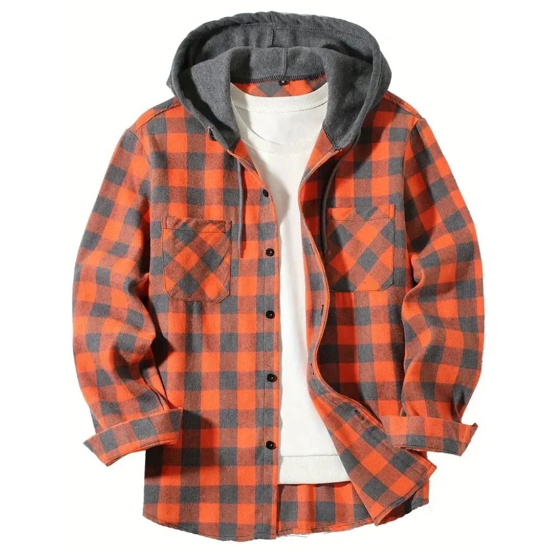 Chaqueta de Cuadros Urbana