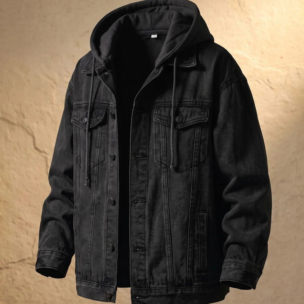 Chaqueta Vaquera Urbana con Capucha