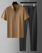 Conjunto de polo y pantalón Harvard - LOVRA DESIGN