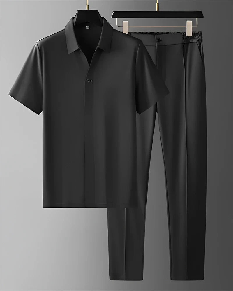 Conjunto de polo y pantalón Harvard - LOVRA DESIGN